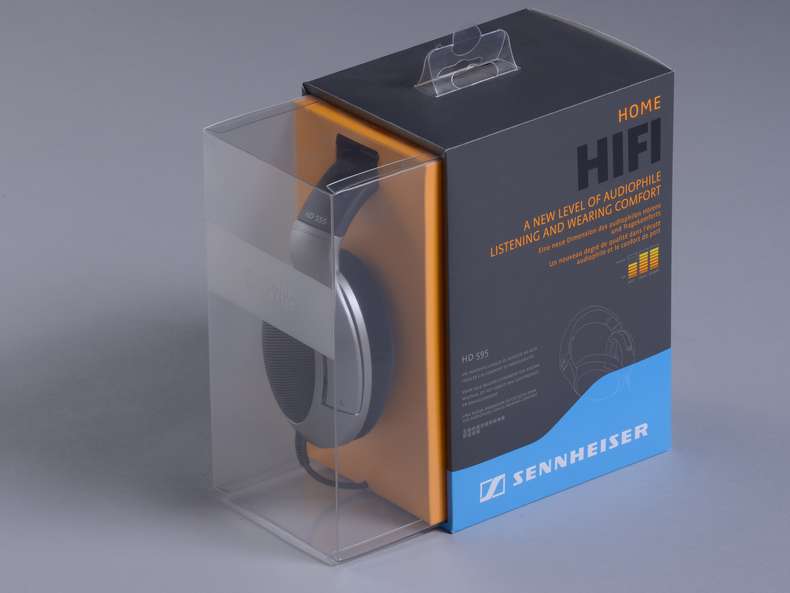 Spezial Produktverpackung für Sennheiser