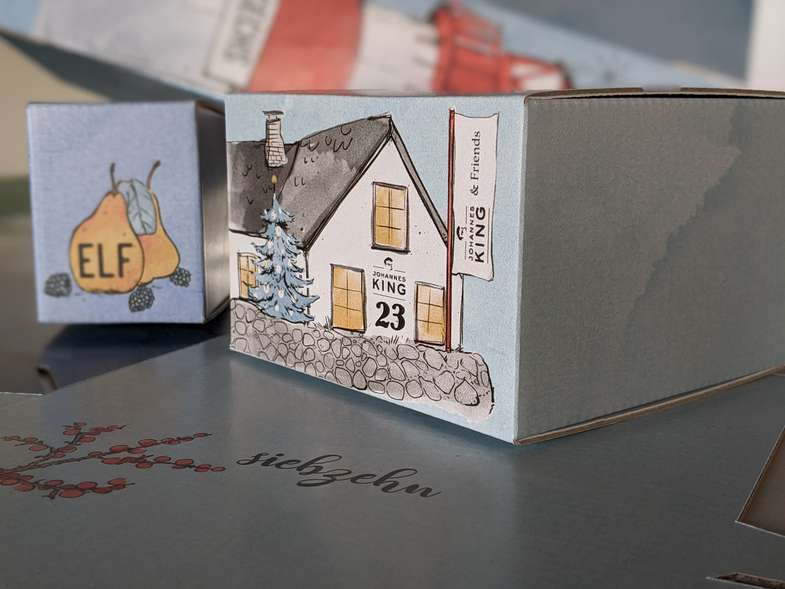 Johannes King Adventskalender von Langebartes + Jürgens Hamburg GmbH