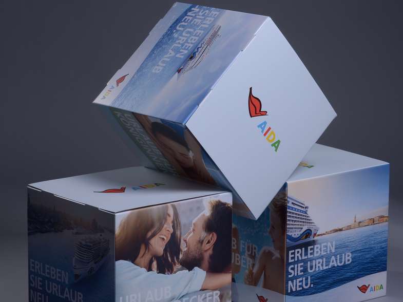 3 AIDA Dekowürfel 3 AIDA Dekowürfel