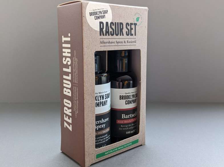 Faltschachtel mit Fenster für Brooklyn Soap