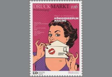 Titel Druckmarkt von Langebartes + Jürgens Hamburg GmbH