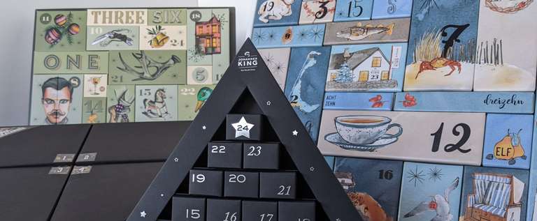 Verschiedene Adventskalender