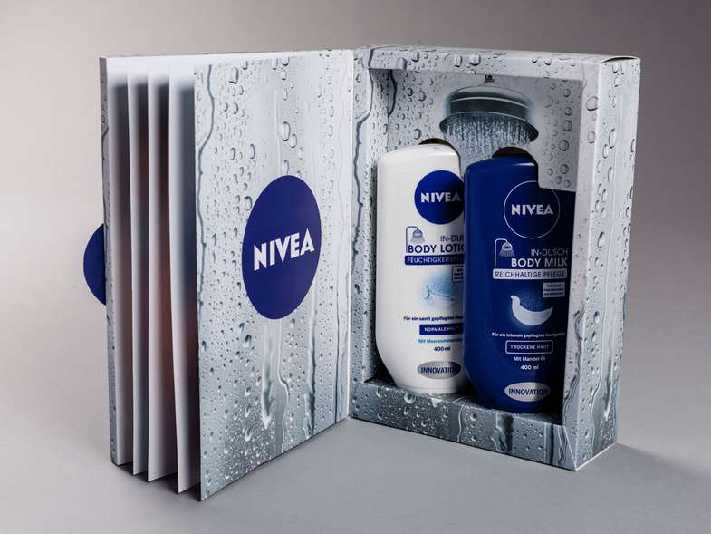 presskits influencerboxen promotionsboxen beautyboxen box niveau duschgel mit duschmotiv press kit